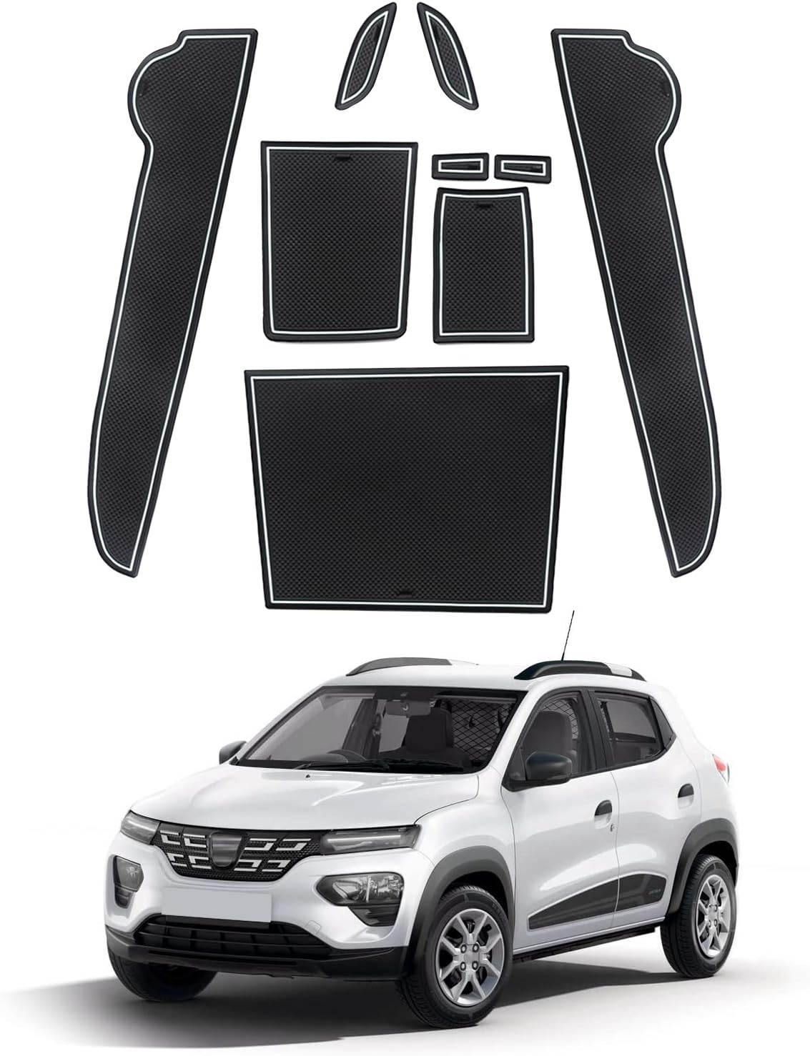GAFAT Dacia Spring Electric 2022 2023 Caja de almacenamiento para