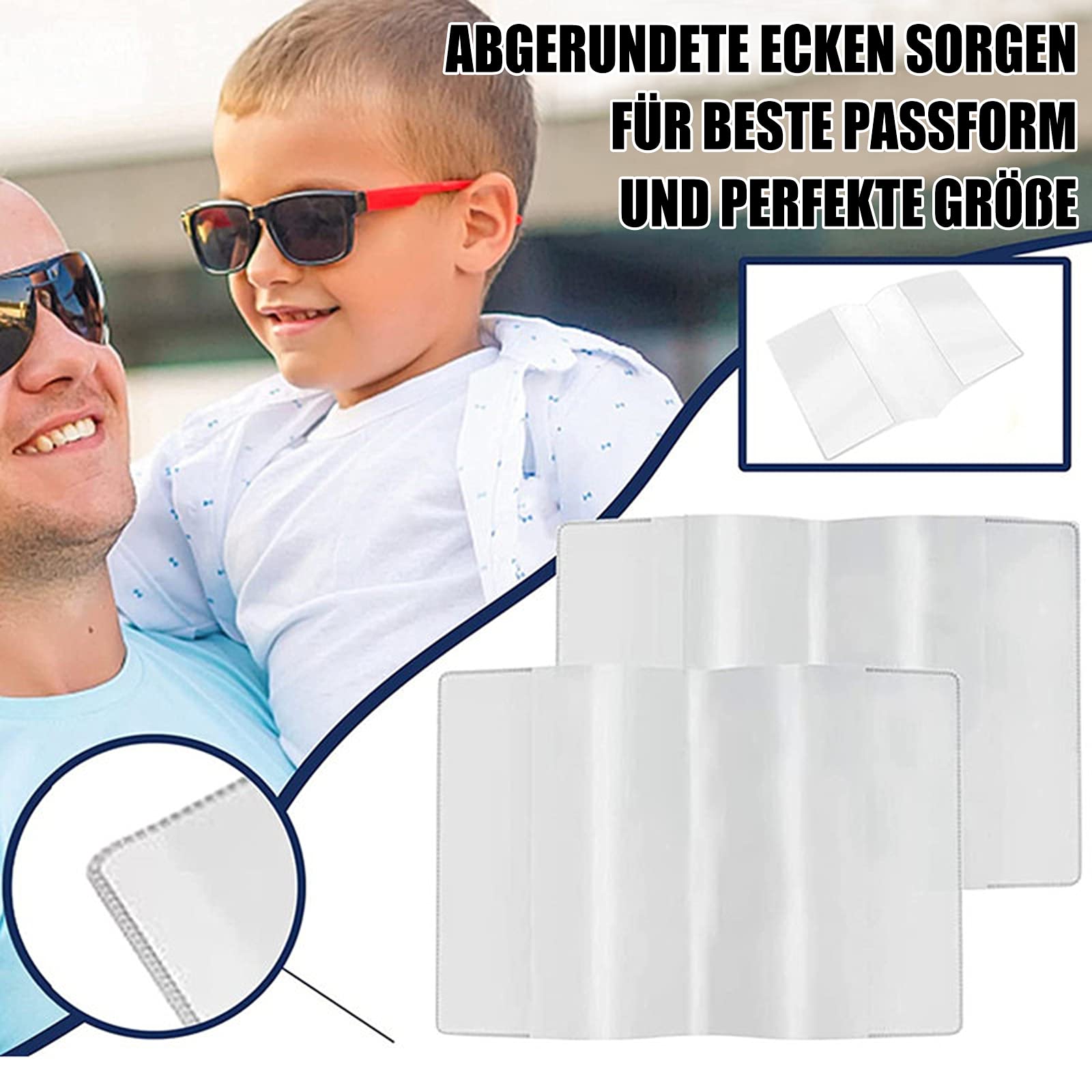 Dierenpaspoort Hoes EU - Bescherming Voor Het Vaccinatiepaspoort Van Uw Huisdier Inclusief 2 Extra Opbergvakken