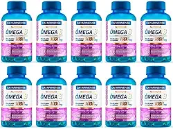 Kit 5 Ômega 3 EPA 540mg DHA 360mg Catarinense 120 cápsulas