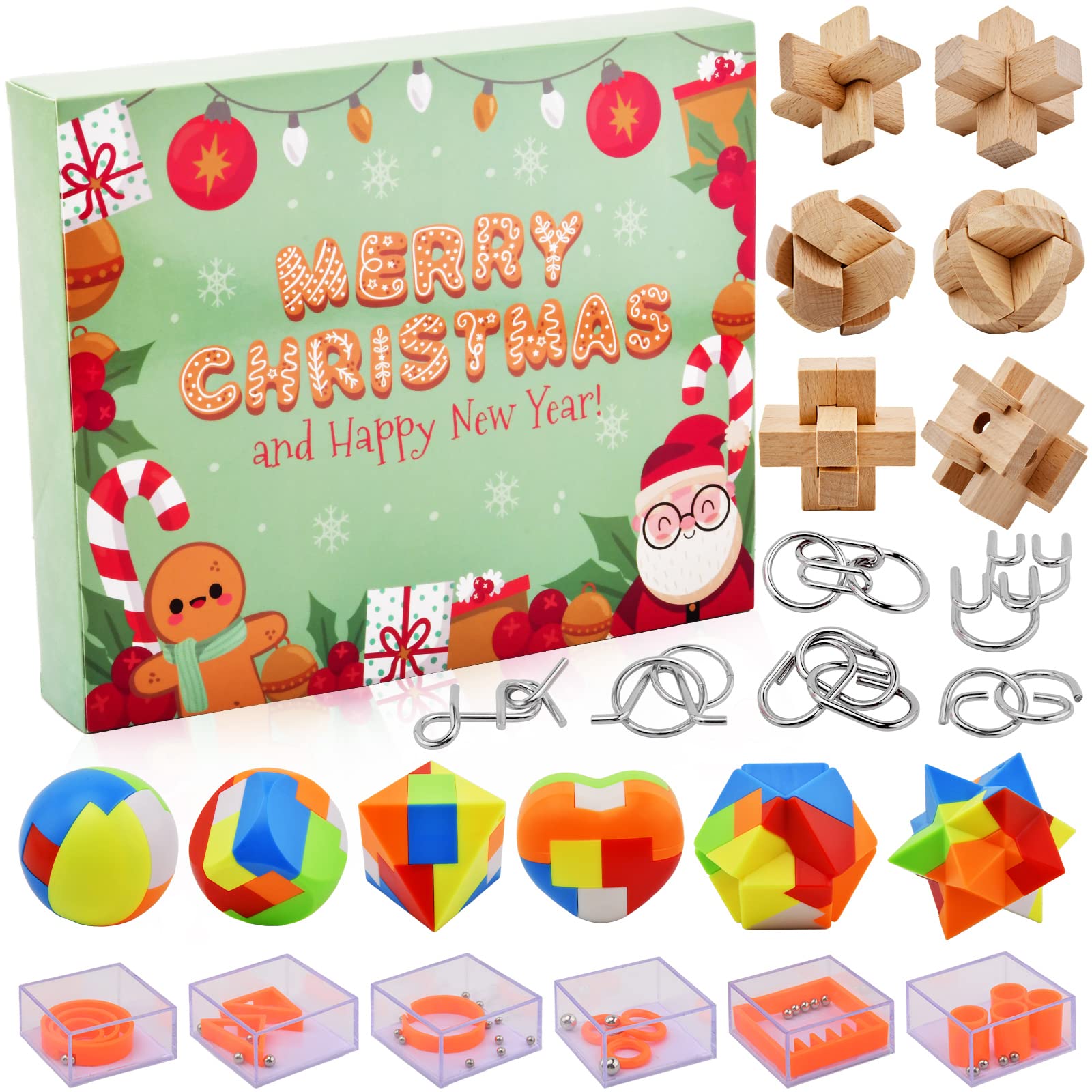 amazon-com-brain-teaser-puzzle-advent-calendar-advent-calendar-2022-for-kids-24-pcs-christmas-countdown-calendar-gift-box-big-challenge-puzzles-toys-for-teens-boys-girls-adults-home-kitchen
