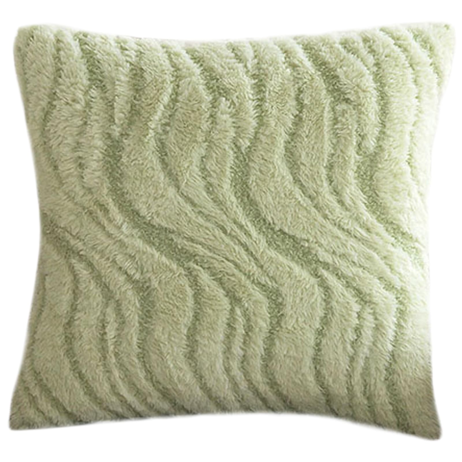 SHYYOULQE Plushes Textured Cushion Covers Elegant Pillowcase Enhances Home Aesthetic, Suitable for Various Space, 17.72x17.72inch Textured Cushions Case