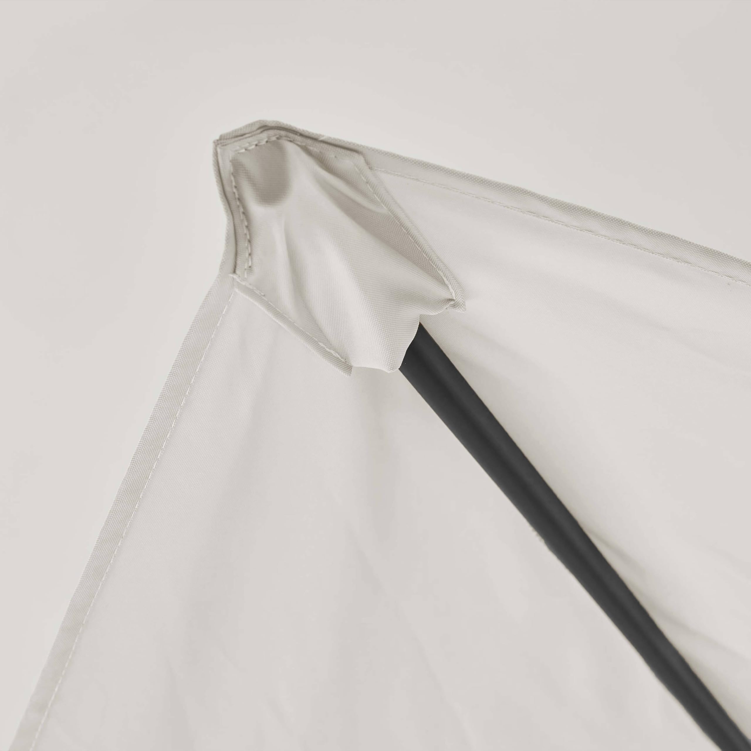 Oviala Toile pour Parasol déporté 4x3m écru