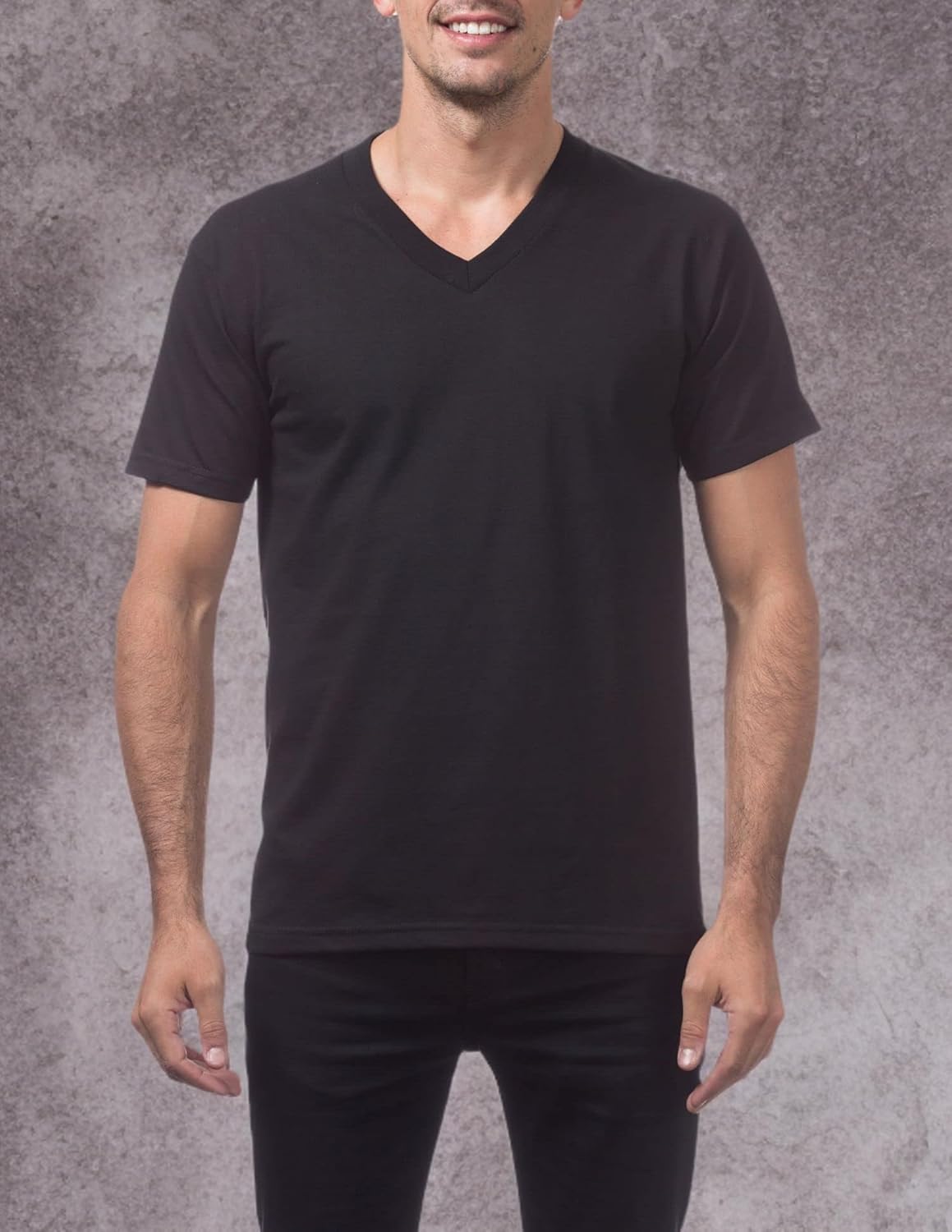 Pro Club Men's Heavyweight V-Neck T-Shirt - Image 7