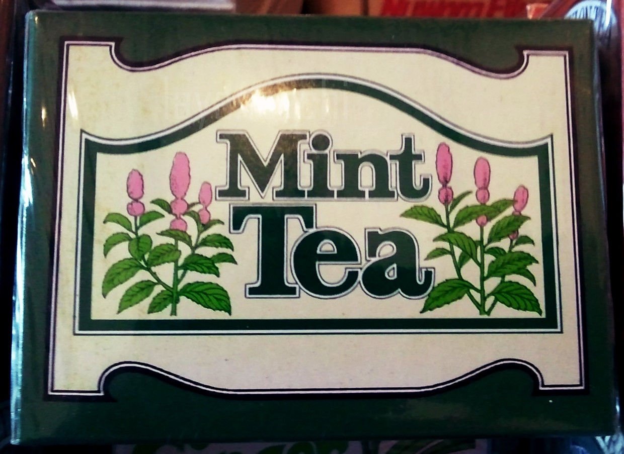 Sri Lanka Ceylon Mlesna Flavored Tea 20 TEA BAGS x 4 (Mint)