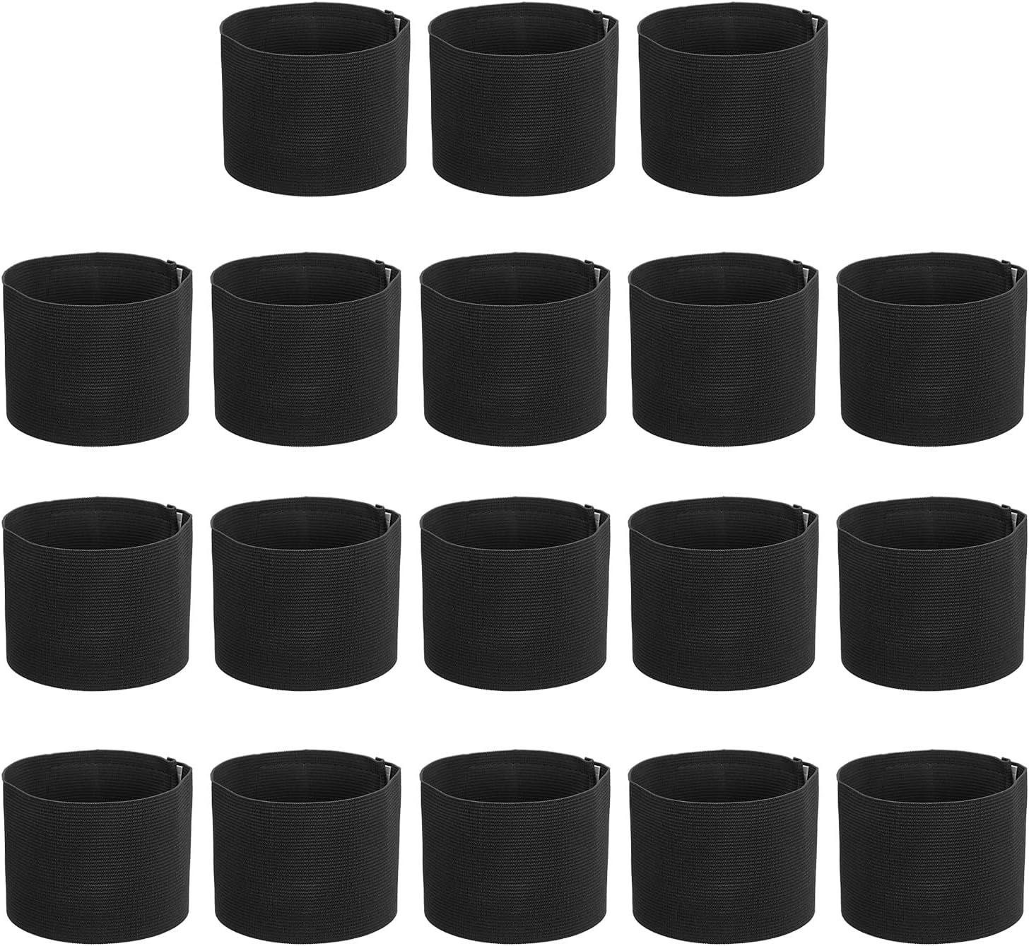 PATIKIL Soccer Captain Armband, Captain Arm Bands for Soccer Elastic Captain Arm Band Sports Captain Armbands for Youth Adult Football Team Training