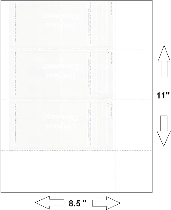 Compuchecks Wallet-Size Blank Checks, 50 Sheets/150 Checks - Blue Diamond