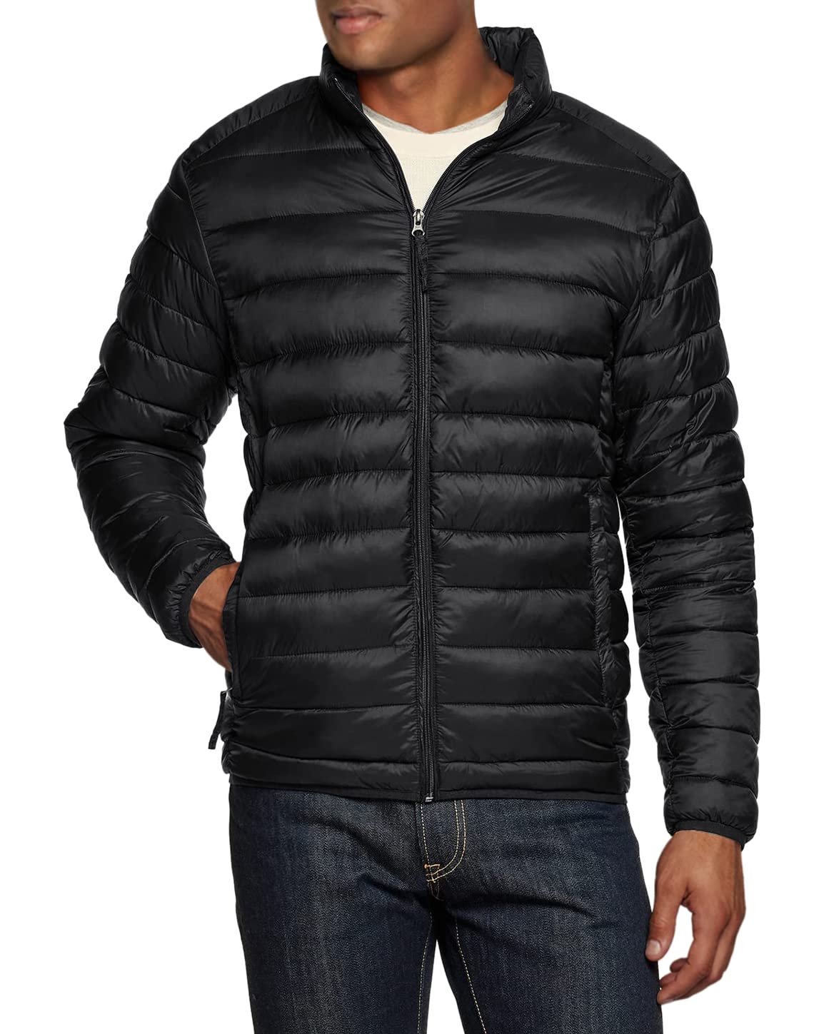 Buy Men's Lightweight Packable Accent Puffer Jacket, WaterResistant