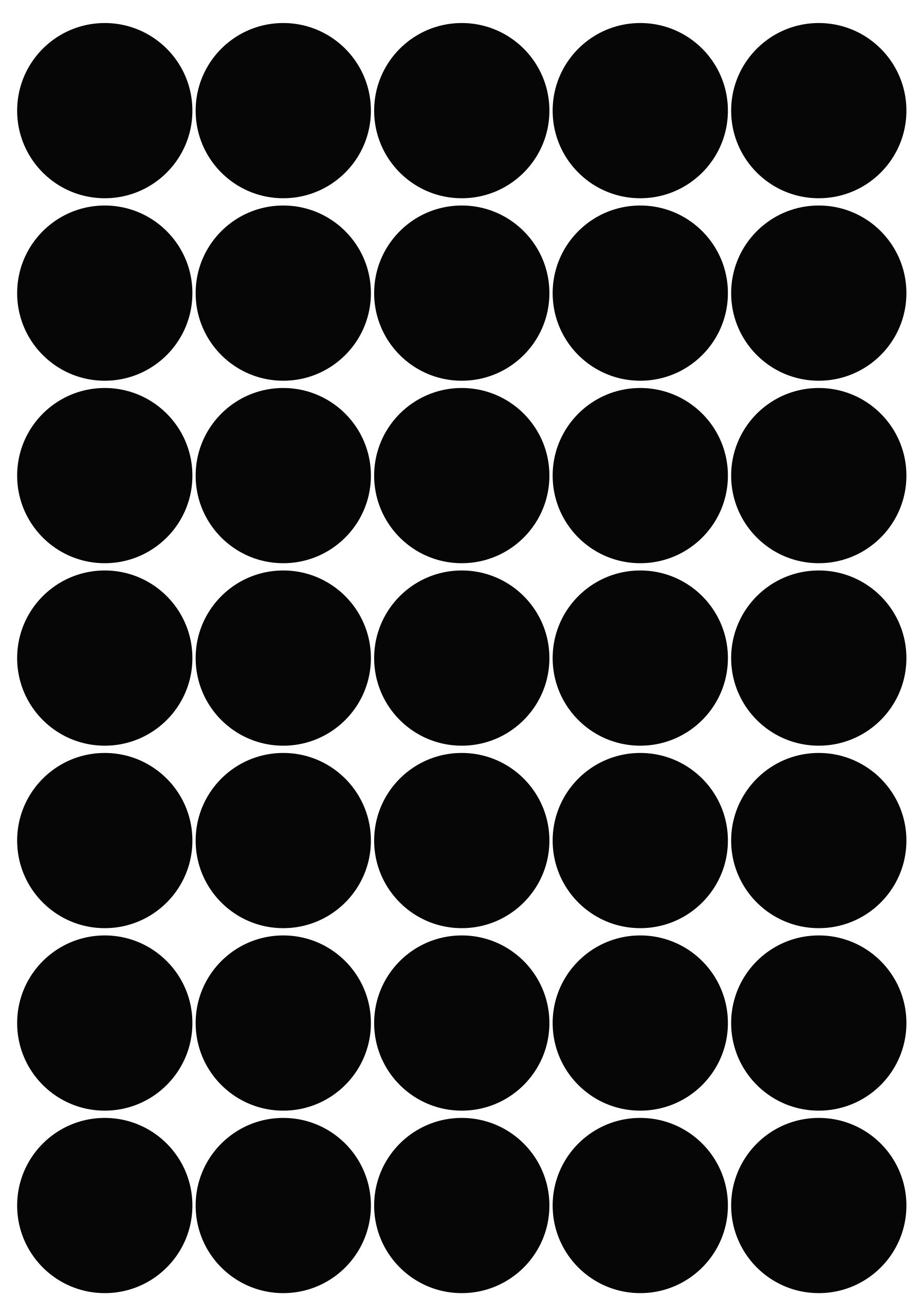 1440 Klebepunkte Braun, 5 Mm, Aus PVC-Folie, Wetterfest, Selbstklebend, Für Innen & Außen, UV-beständig