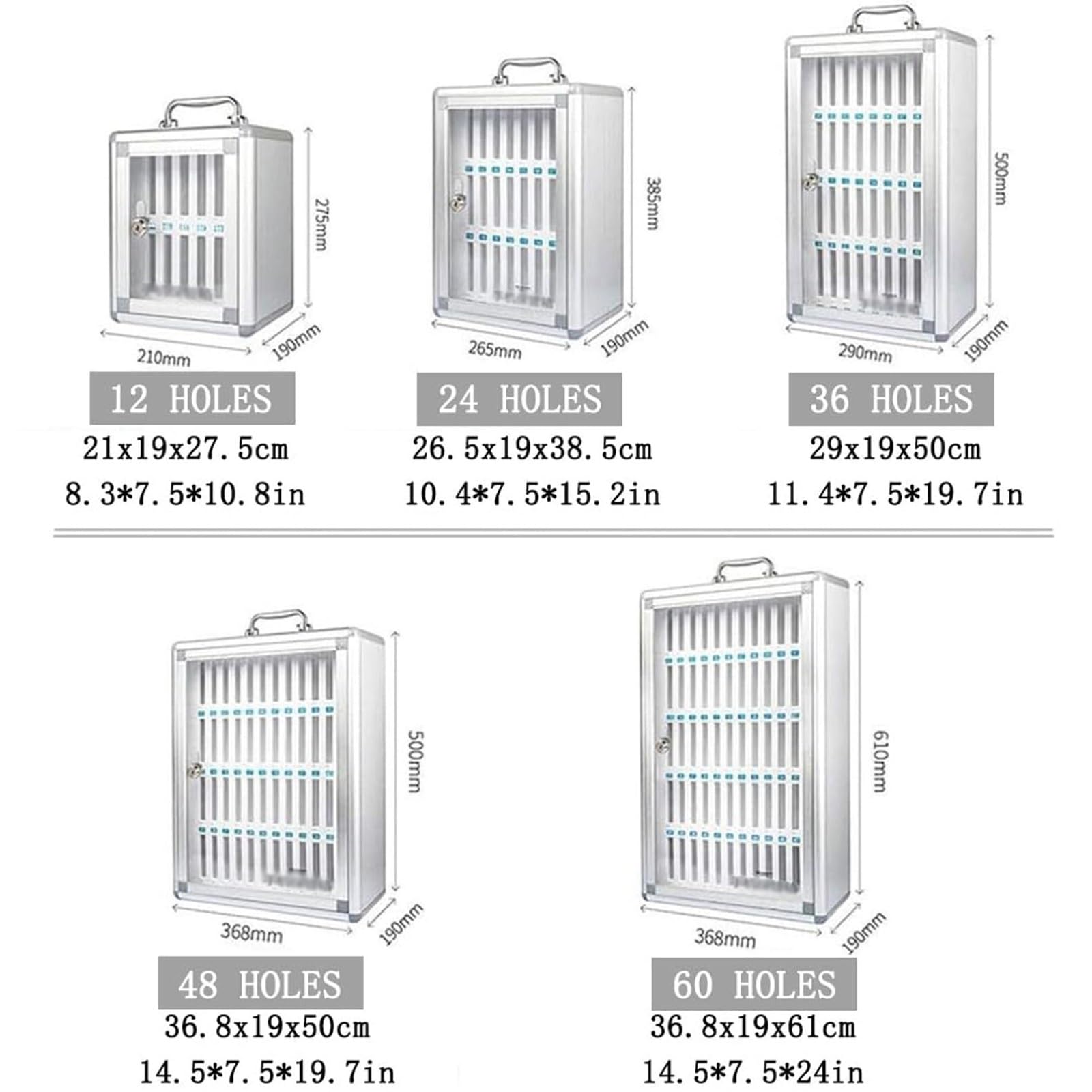 Phone Locker, Portaoggetti Per La Gestione Del Cellulare, Con Una Comoda Maniglia, Resistente Alle Cadute e Alla Pressione, Adatto a Fabbriche, Scuole e Aziende(26.5 * 19 * 38.5cm)