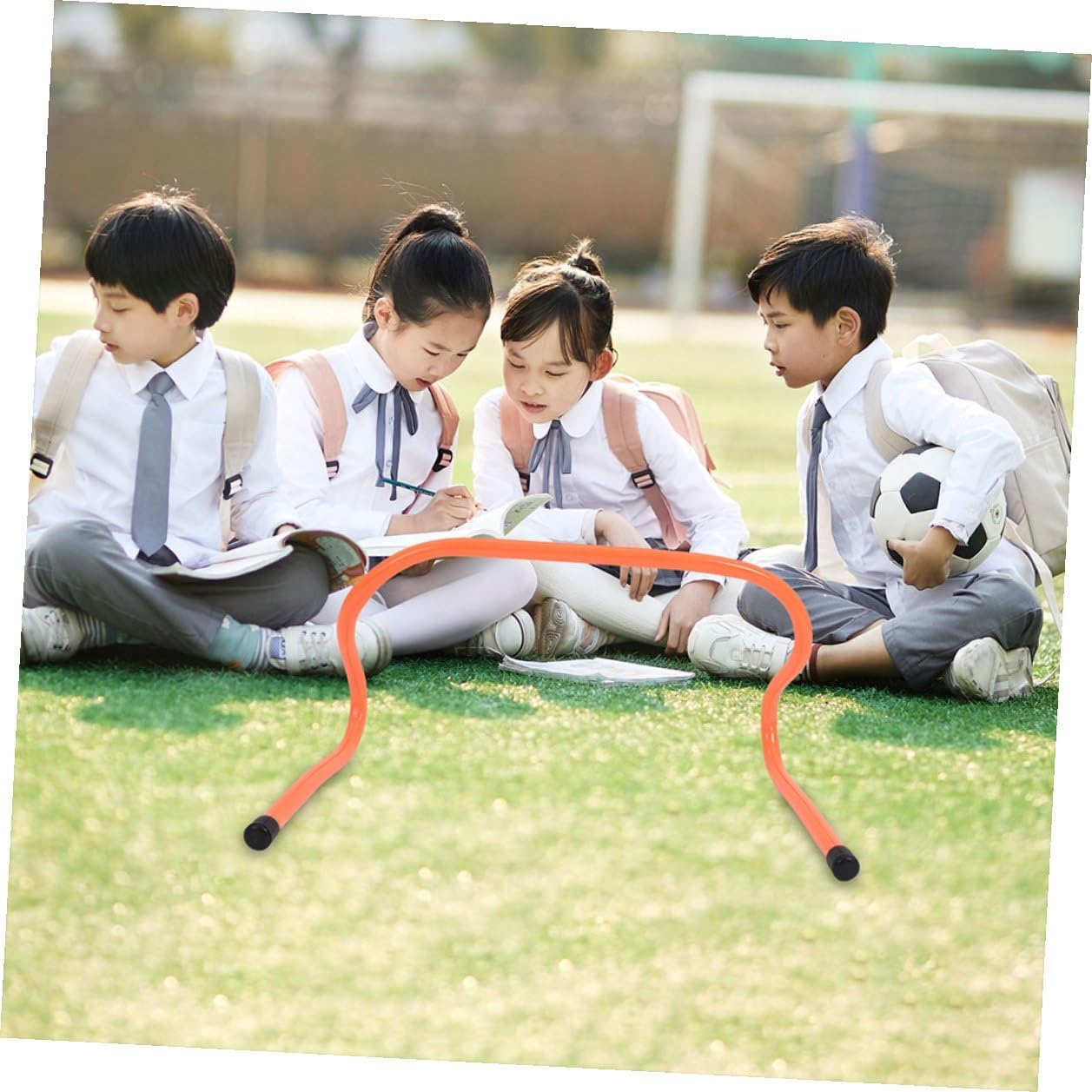 3pcs Plastic Agility Hurdles 15cm Height Soccer Speed Training Equipment for Youth Football Agility and Footwork Practice