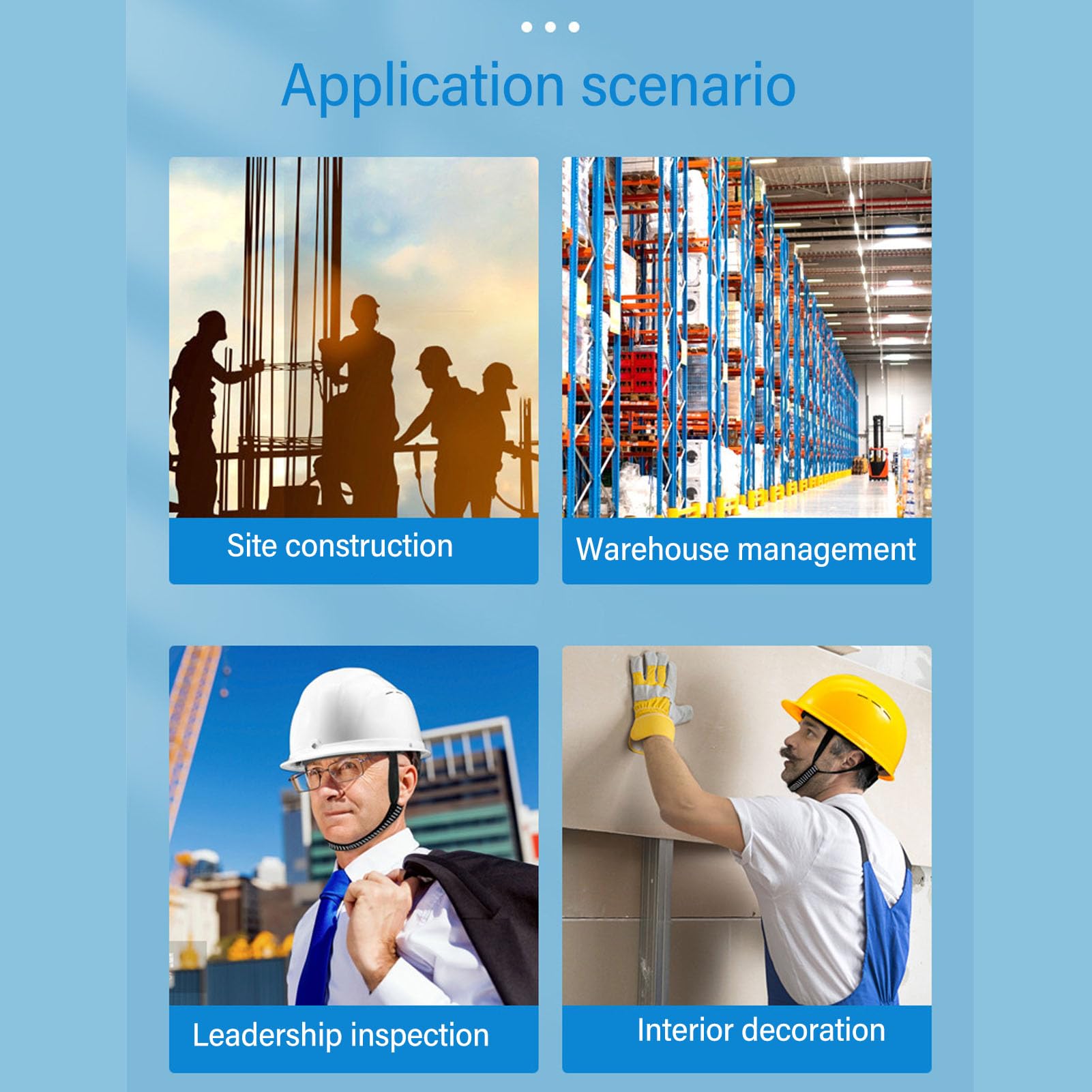 Marhynchus Industrial Hard Hat Impact Resistant Cooling Fan Hard Hat, Ventilation Design, Noise Reduction, Headlight, All Weather for Summer Outdoor, Construction, Transport