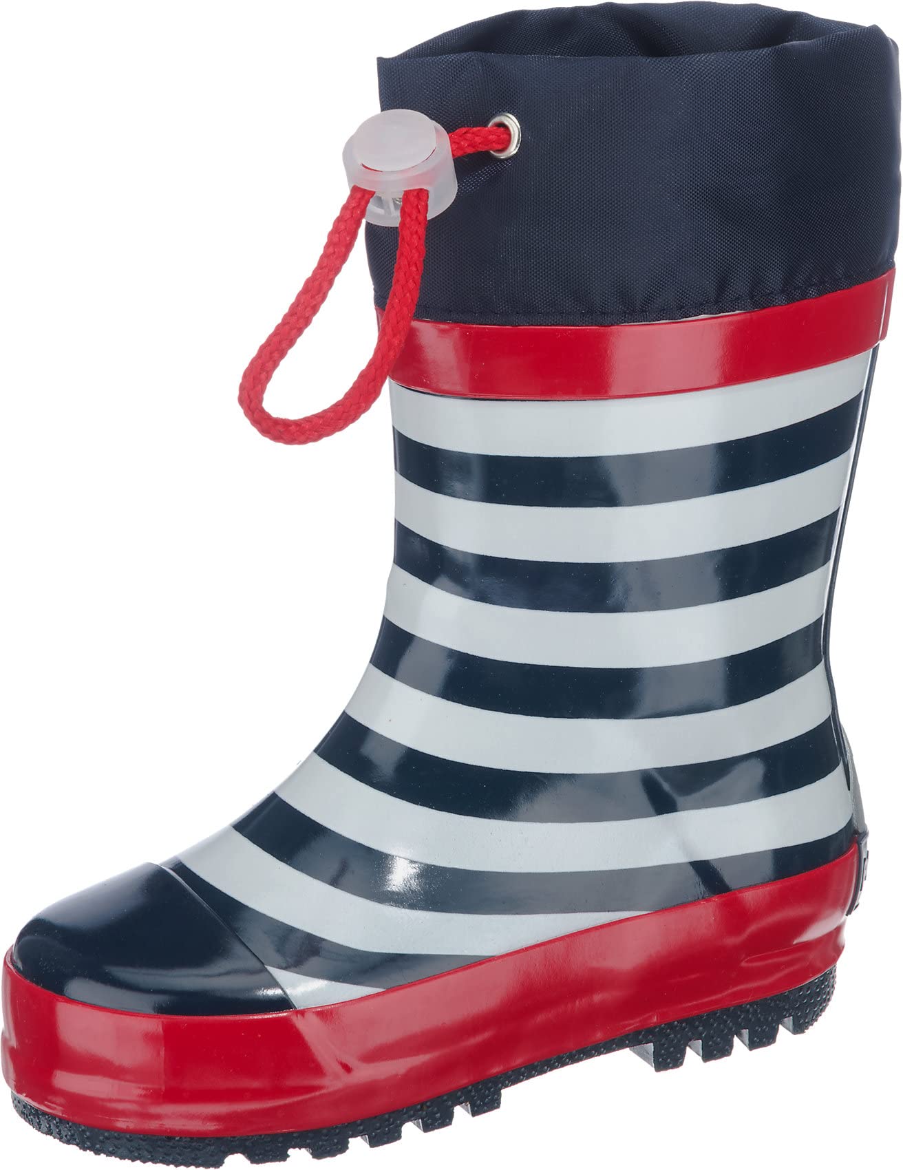 Playshoes GmbH Rubber Boots Maritime, Unisex Kids’ Wellington Boots, Blue (Navy/White), 10.5 Child UK (28/29 EU)