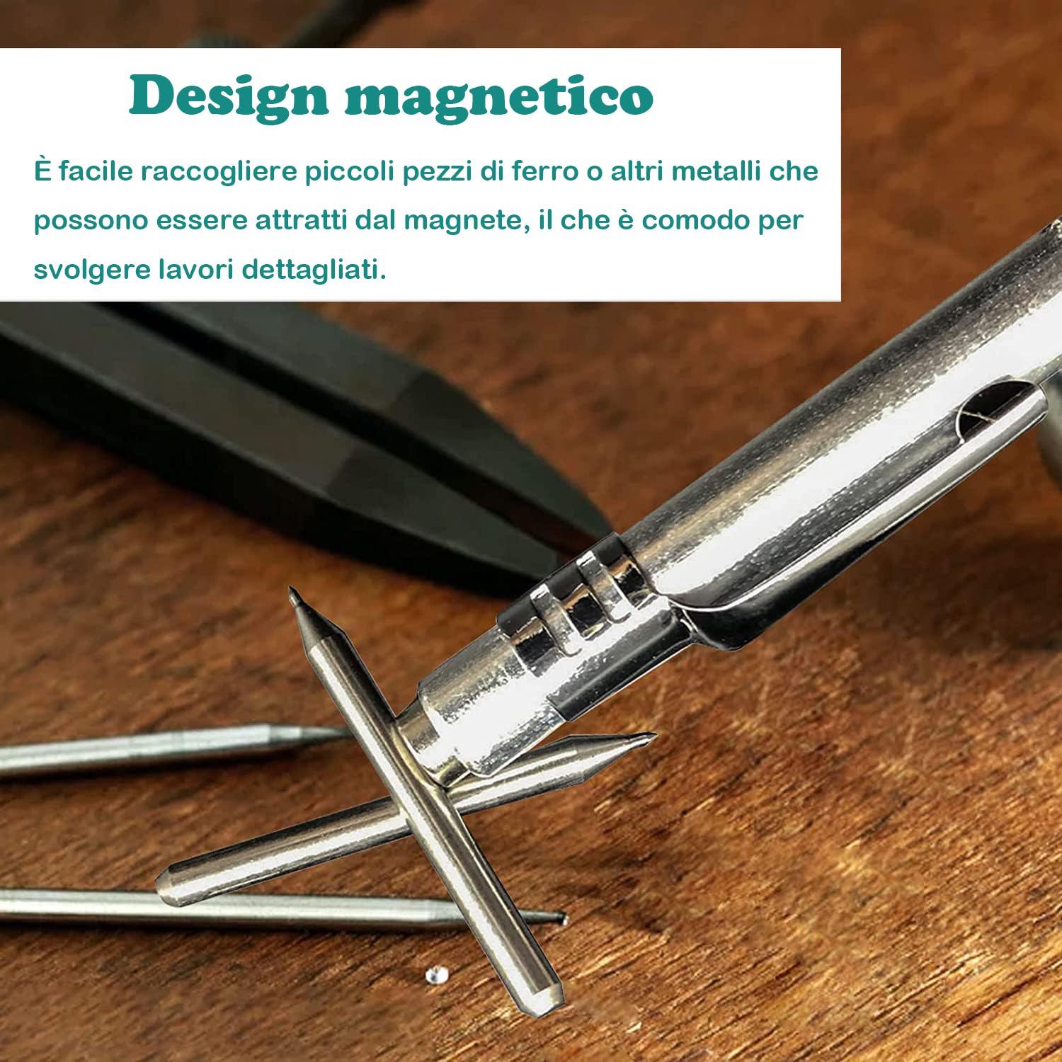 Penna Incisione A Punta In Carburo Di Tungsteno - 4 Pezzi Per Metallo, Vetro, Ceramica - Foto 5