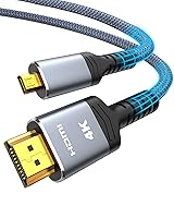 Vista 1 de Highwings - Cable micro HDMI a HDMI 4K de 30 cm, 4K@60Hz HDR, cable micro HDMI compatible con cámara DSLR, Raspberry Pi, GoPro Hero para TV