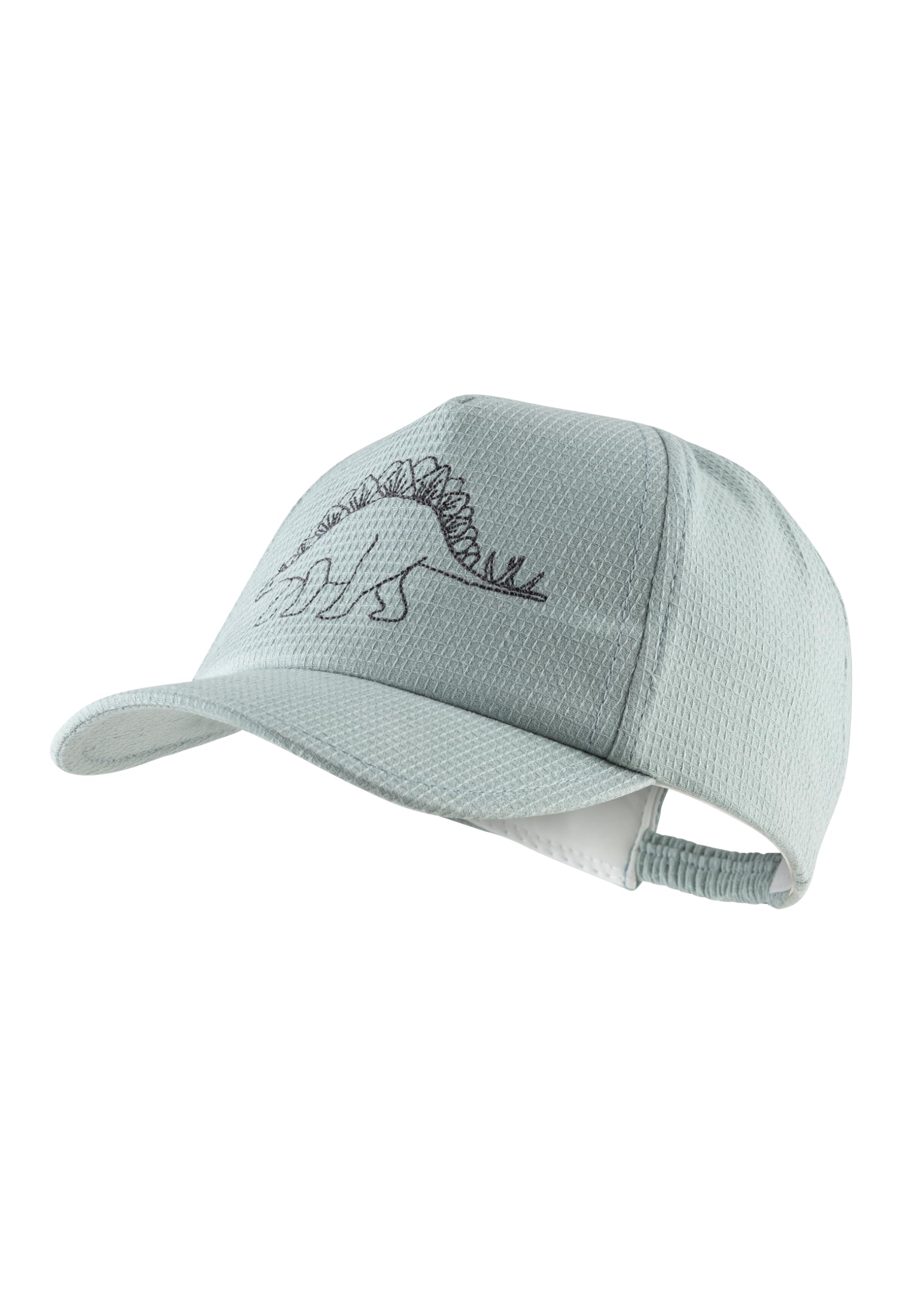 Sterntaler Boys Stone Green ' Cotton Baseball Cap Printed With Dino Baseball Cap, 6 3/4