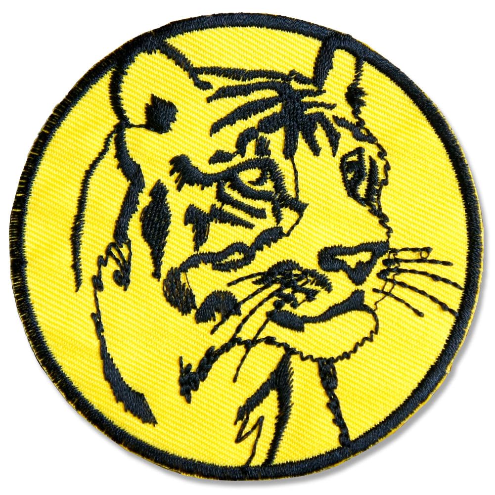 Amazon.co.jp: 刺繍 アイロン ワッペン【タイガーフェイス】TIGER 虎