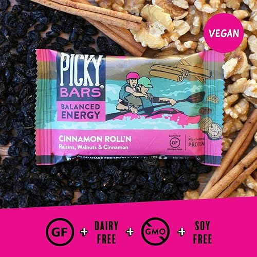 Miniatura 6 de Picky Barras paquete variado Natural sin Gluten Vegano barra energética de Proteínas 1caja  10barras todos los sabores incluidos