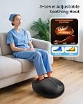 COMFIER Shiatsu Foot Massager with Heat,Compression, Kneading & Rolling,Electric Feet Massager for Home Office Use,Remote Control,Gifts for Women & Men,Size Up to 15"