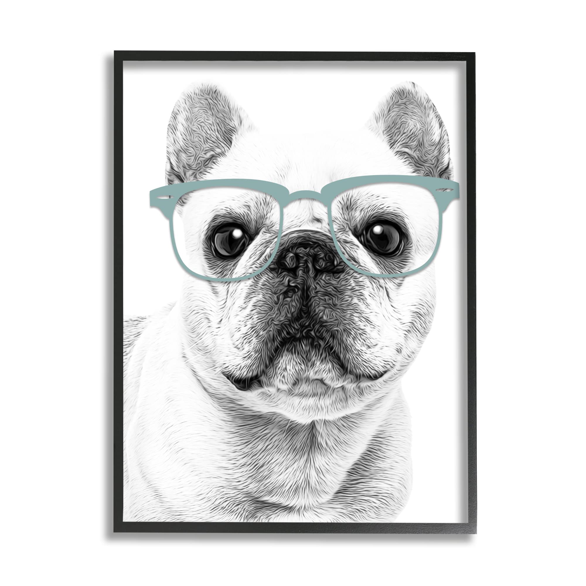 Amazon.co.jp: Stupell Industries かわいいモノクロフレンチ