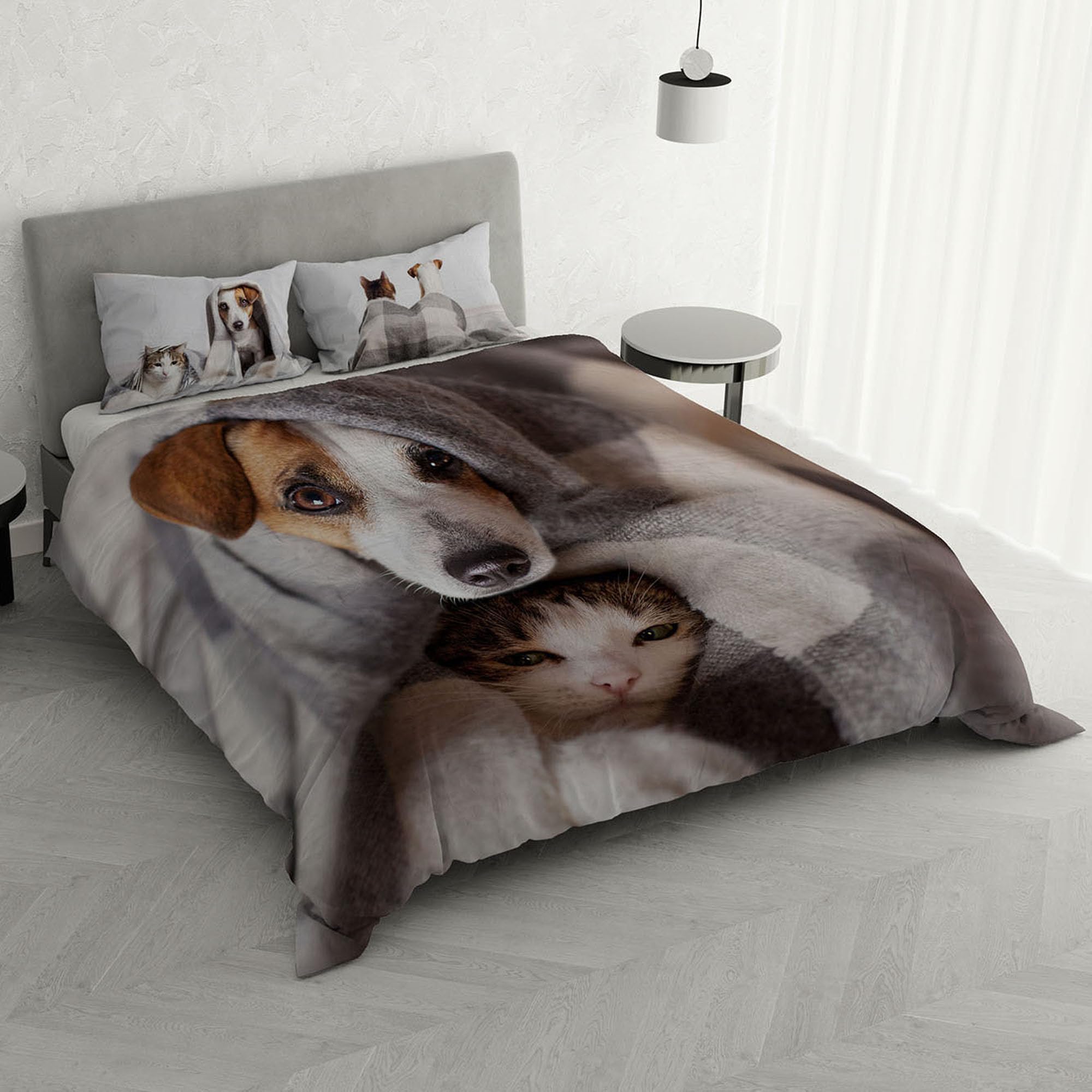 Italian Bed Linen MB HOME ITALY, Goodnight Duvet Cover Set, Peggy, Double