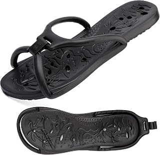 Shower Shoes for Women and Men Quick Drying Non-Slip Pool Slides Comfortable College Dorm Slippers Lightweight Beach Sandals with Drain Holes