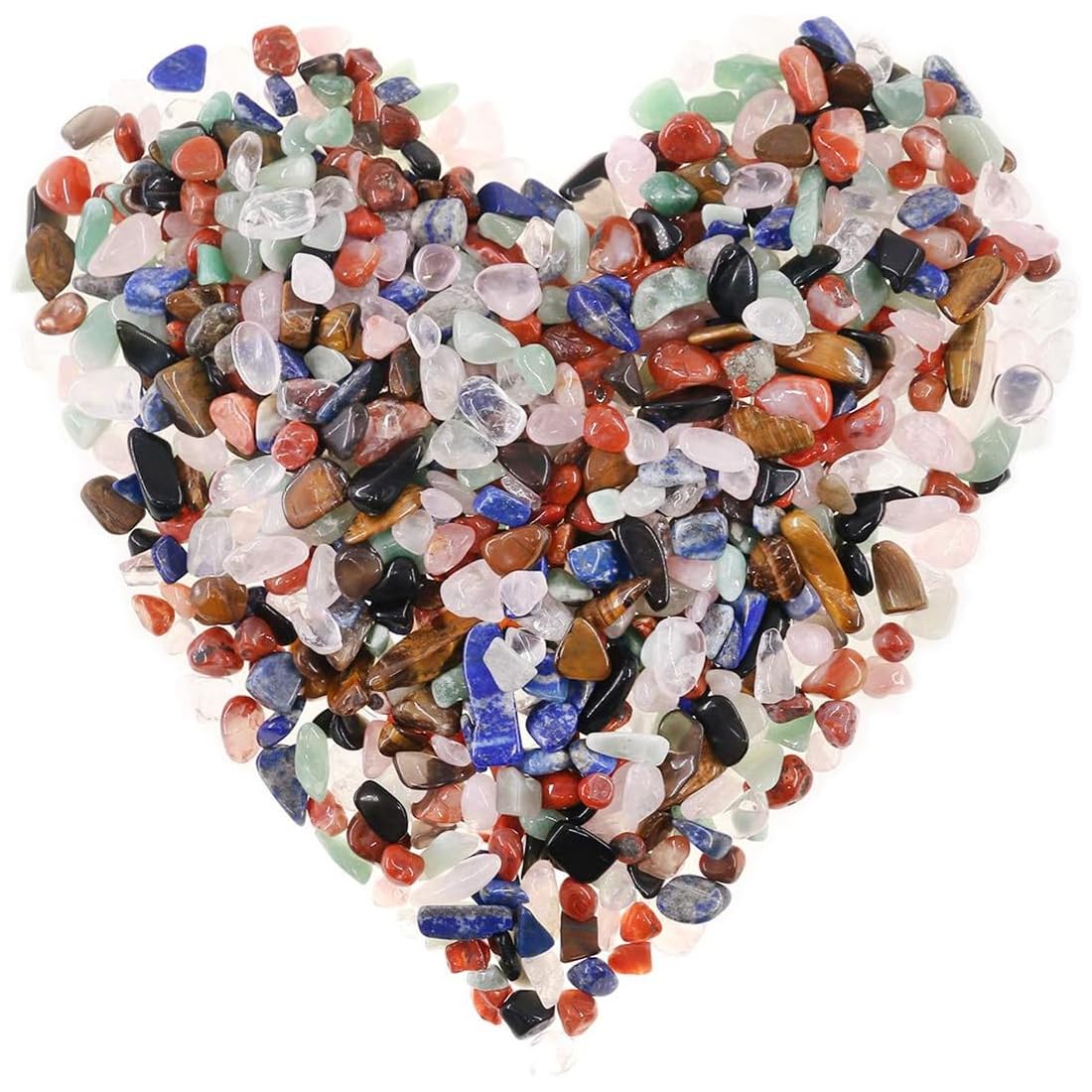 Pietre Di Cristallo Naturali Levigate - 500g Di Ciottoli Misti Per Decorazione, Reiki E Fai Da Te - Foto 11