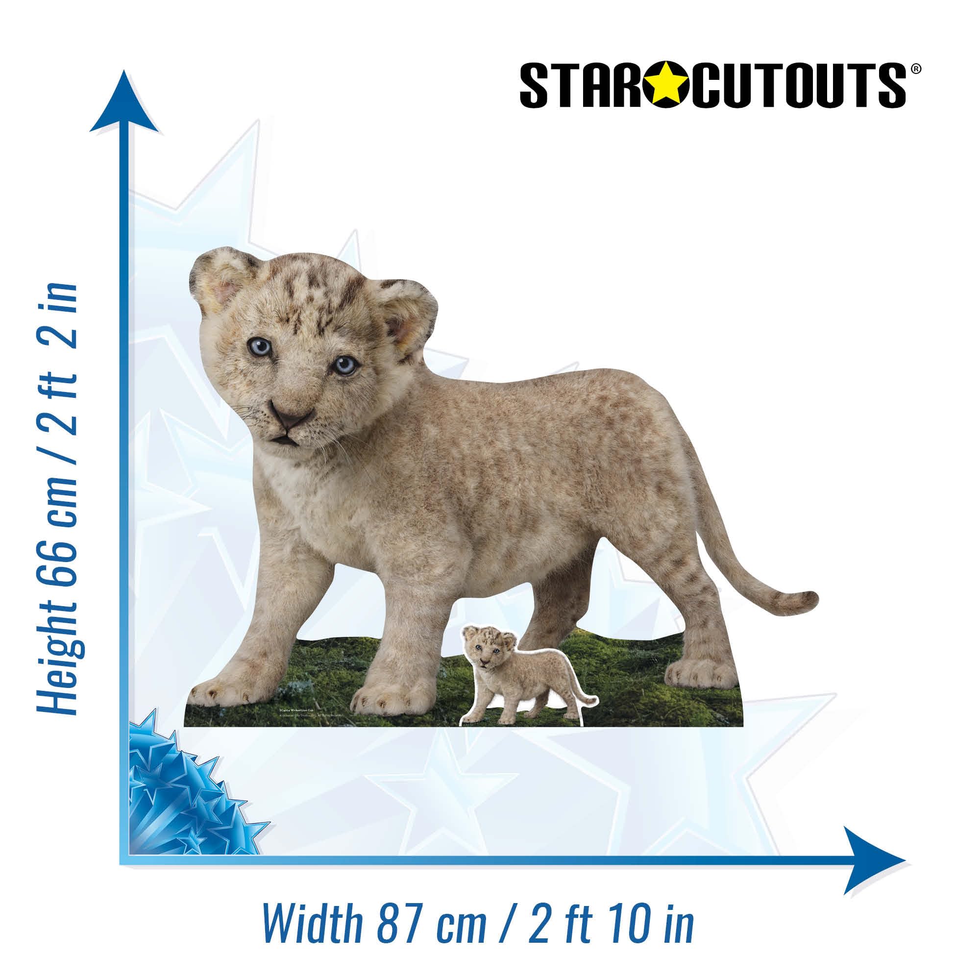 Amazon.com: Star Cutouts SC4654 Wicked Universal Pictures Lion Cub