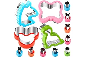 13-Pack Kids' Sandwich Cutter Set: Fun Shapes for Lunchtime!