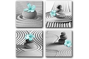 Teal and Grey Wall Art for a Serene Home Ambiance