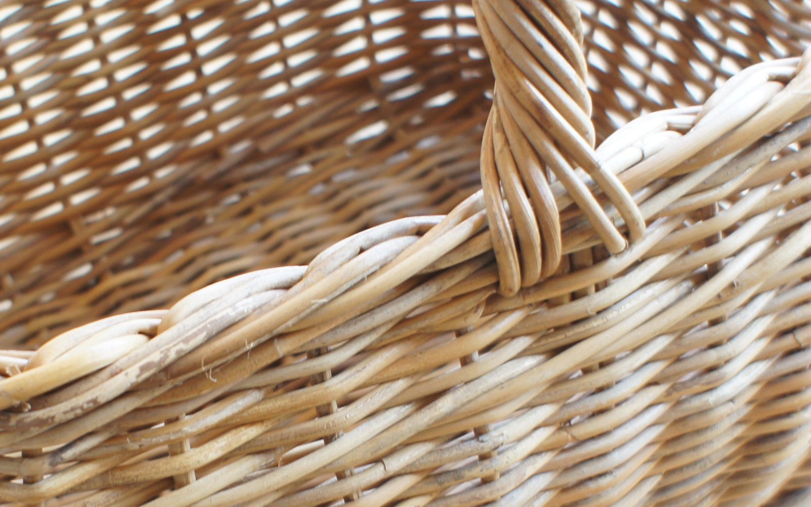 Amazon.co.jp: サンフラワーラタン バスケット ナチュラルラタン