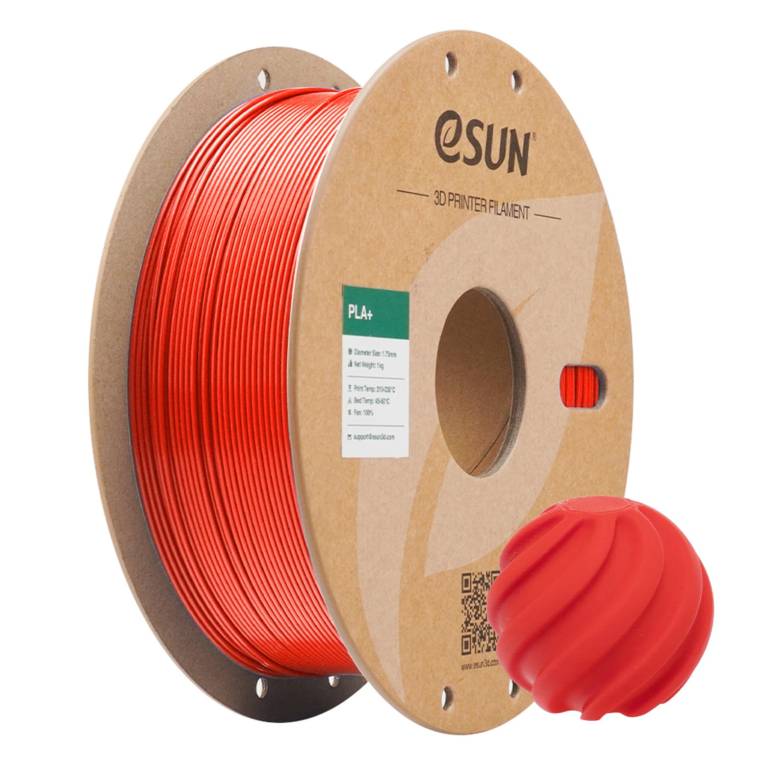 未使用）eSUN 3Dプリンターフィラメント PLA Plus 3KG Amazon.co.jp: eSUN PLA+ フィラメント 1.75mm、強化された耐久性