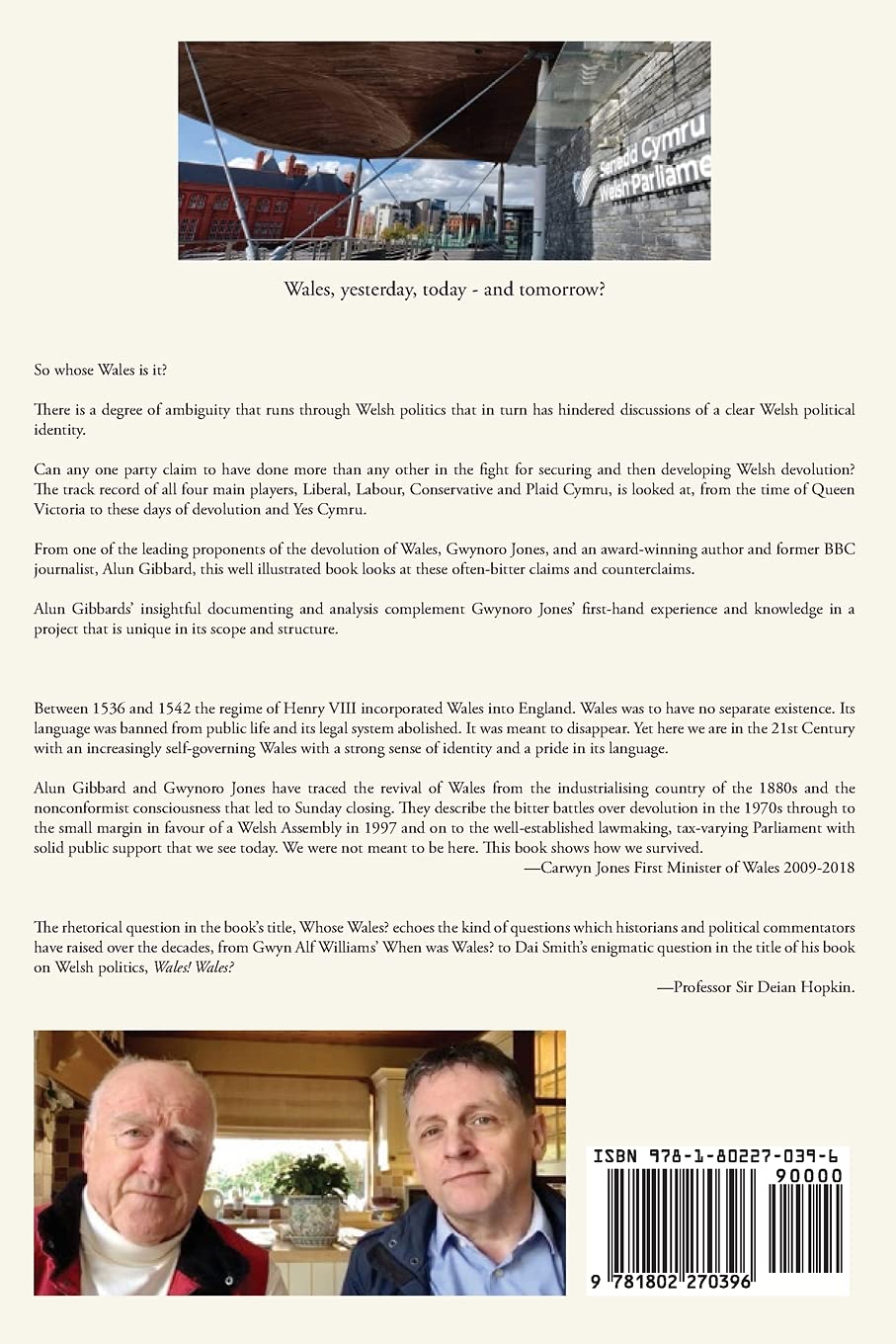 Whose Wales?: The battle for Welsh devolution and nationhood, 1880-2020