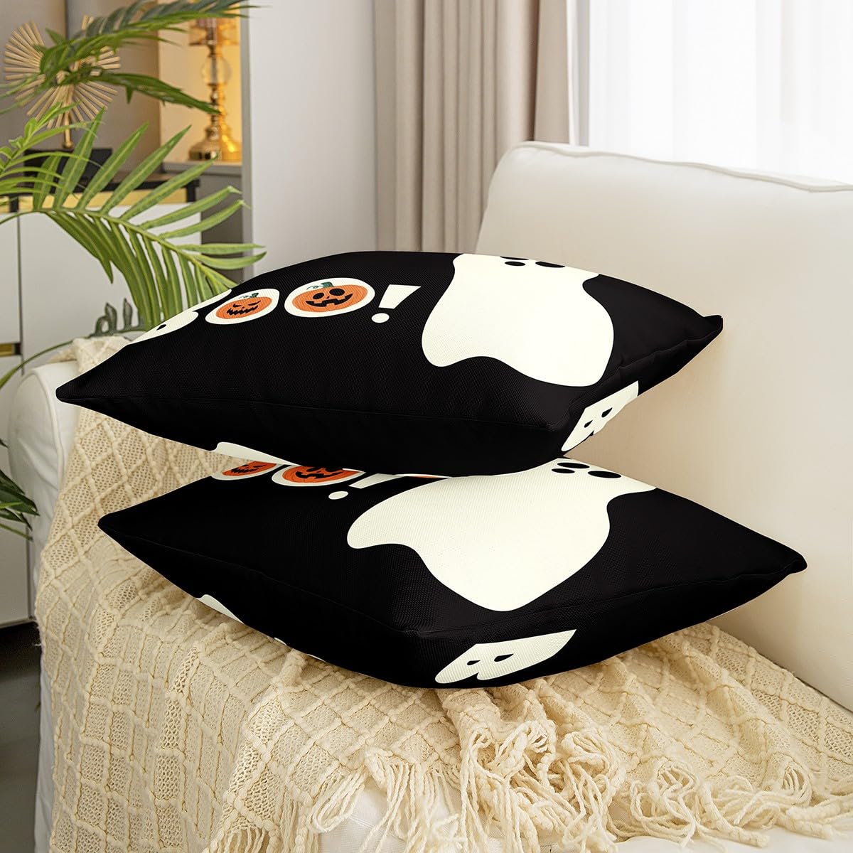 Zucca Camion Elegante Federa Per Cuscino 40,6 X 40,6 Cm, Decorazione Per Cuscino Con Federa Cuscino Decorativa