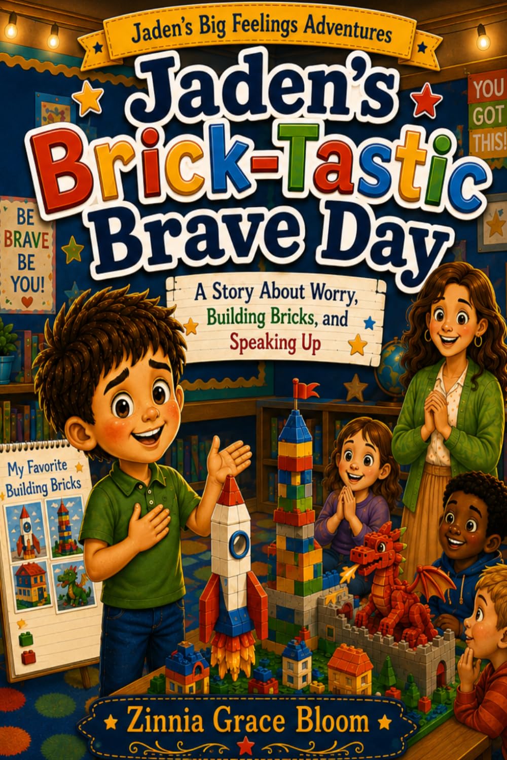 Jaden's Brick-Tastic Brave Day: Jaden's Big Feelings Adventures