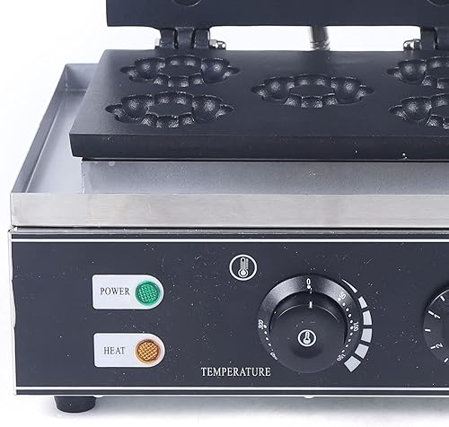 Miniatura 4 de CNCEST Electric Doughnut Maker, 5 Holes Commercial Donut Machine, 1500W Electric Doughnut Machine,Fit For Bakeries,Restaurants, Kiosks, Canteens