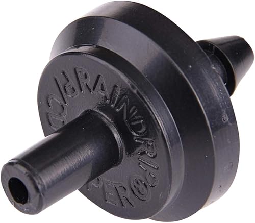 Raindrip PC4050B Goteros compensadores de presión de 1 GPH, emisores de riego por goteo para sistema de jardinería de riego por goteo, mantiene el