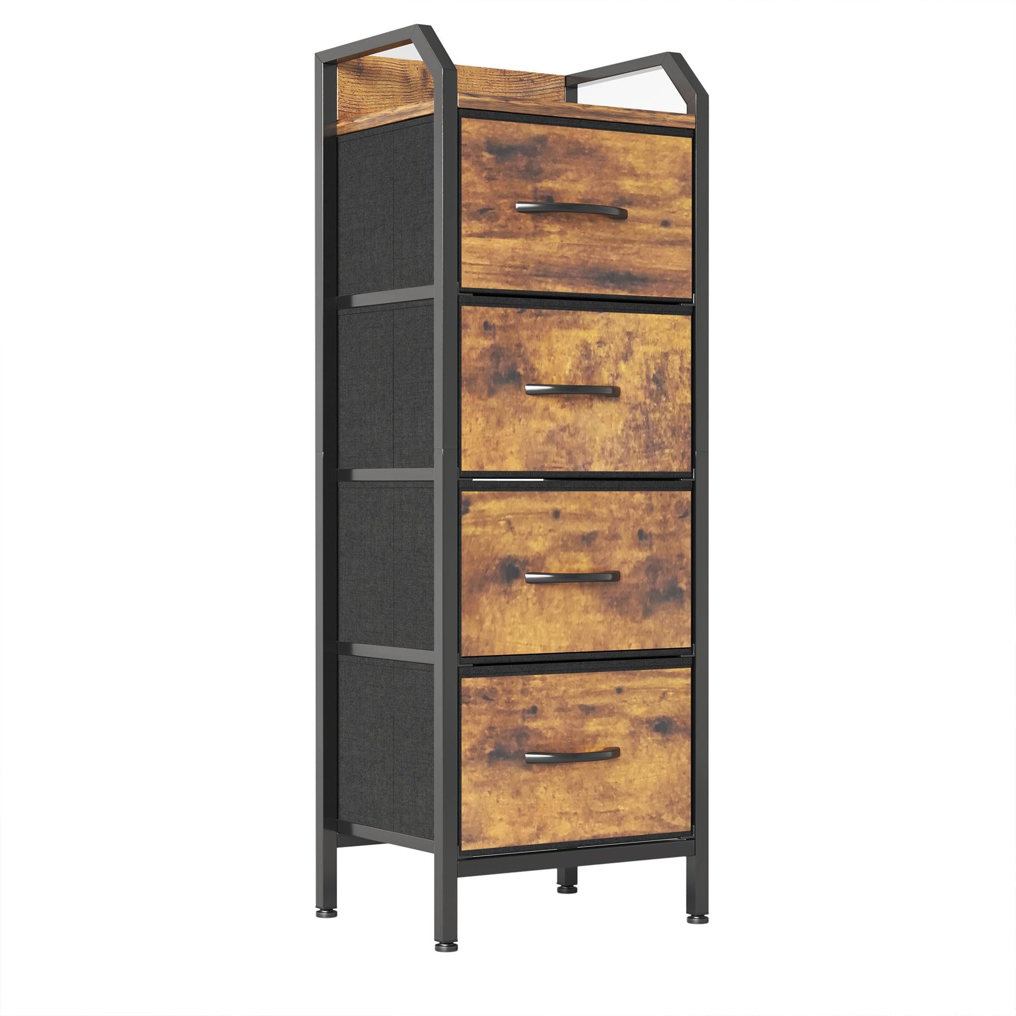 Flrrtenv Dresser For Bedroo With 10 Drawer, Coode De Chabre, Fabric