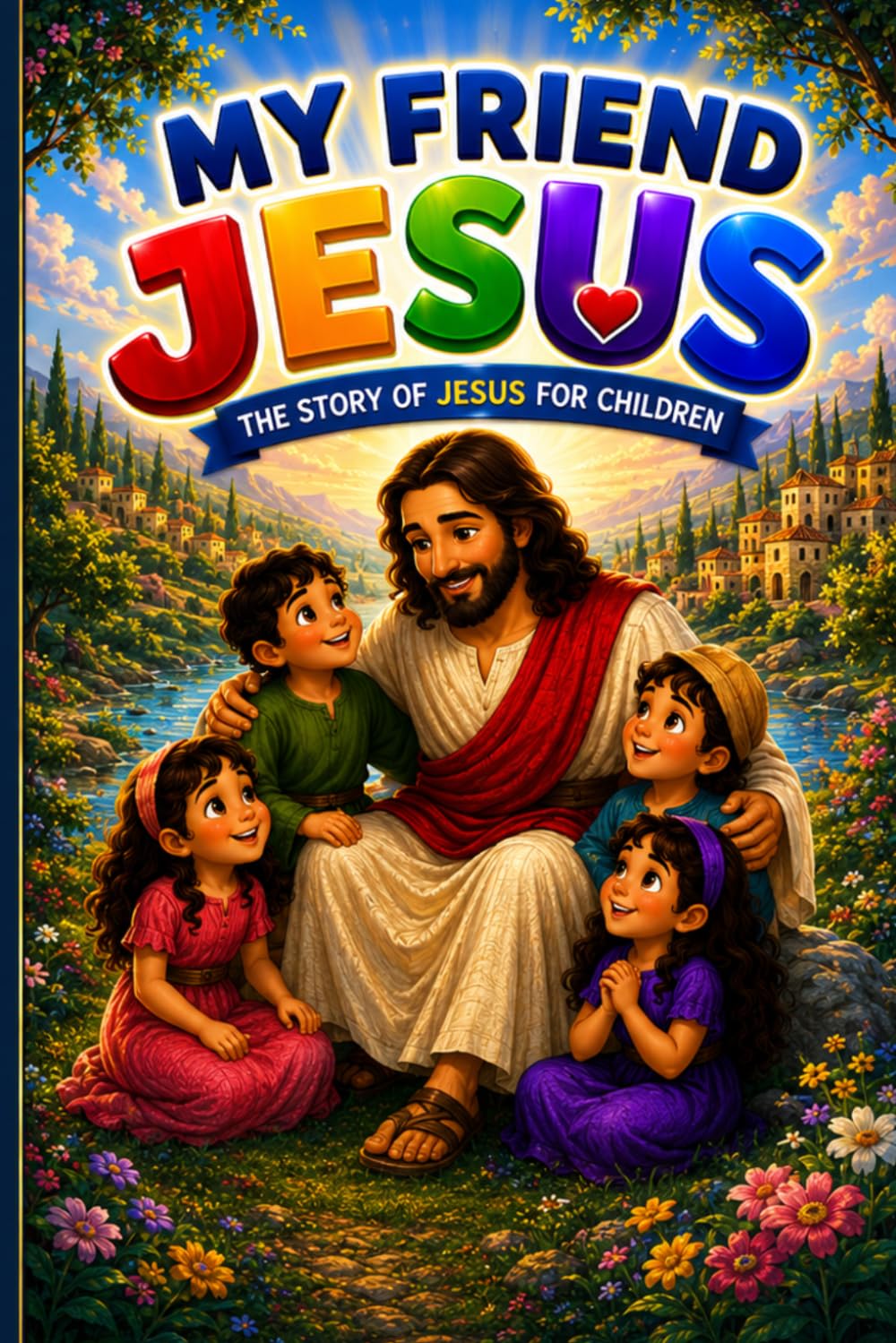 JESUS MY FRIEND: A Beautiful Bible Journey of Faith, Love, Miracles, and Hope for Children and Families (YAHWEH LITTLE HEARTS)