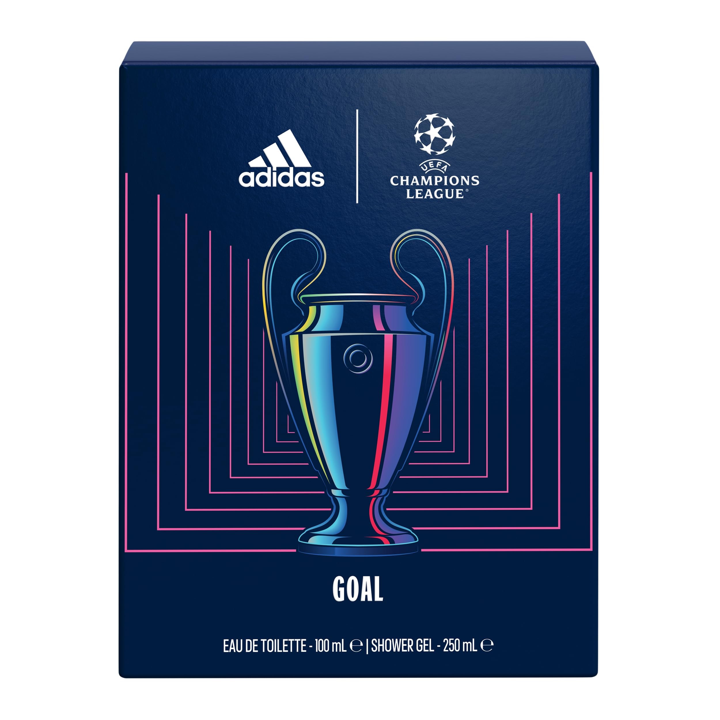 adidas Le coffret UEFA Goal comprenant une Eau de Toilette et un Gel Douche