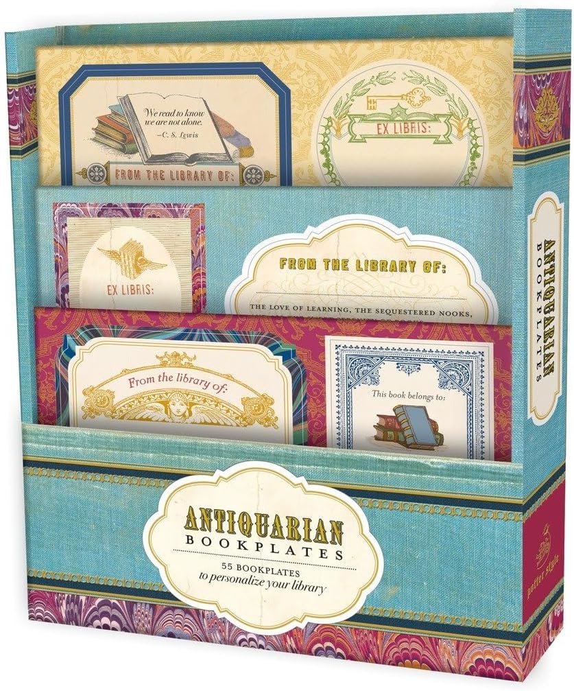 Antiquarian Bookplates: 55 Bookplates to Personalize Your Library