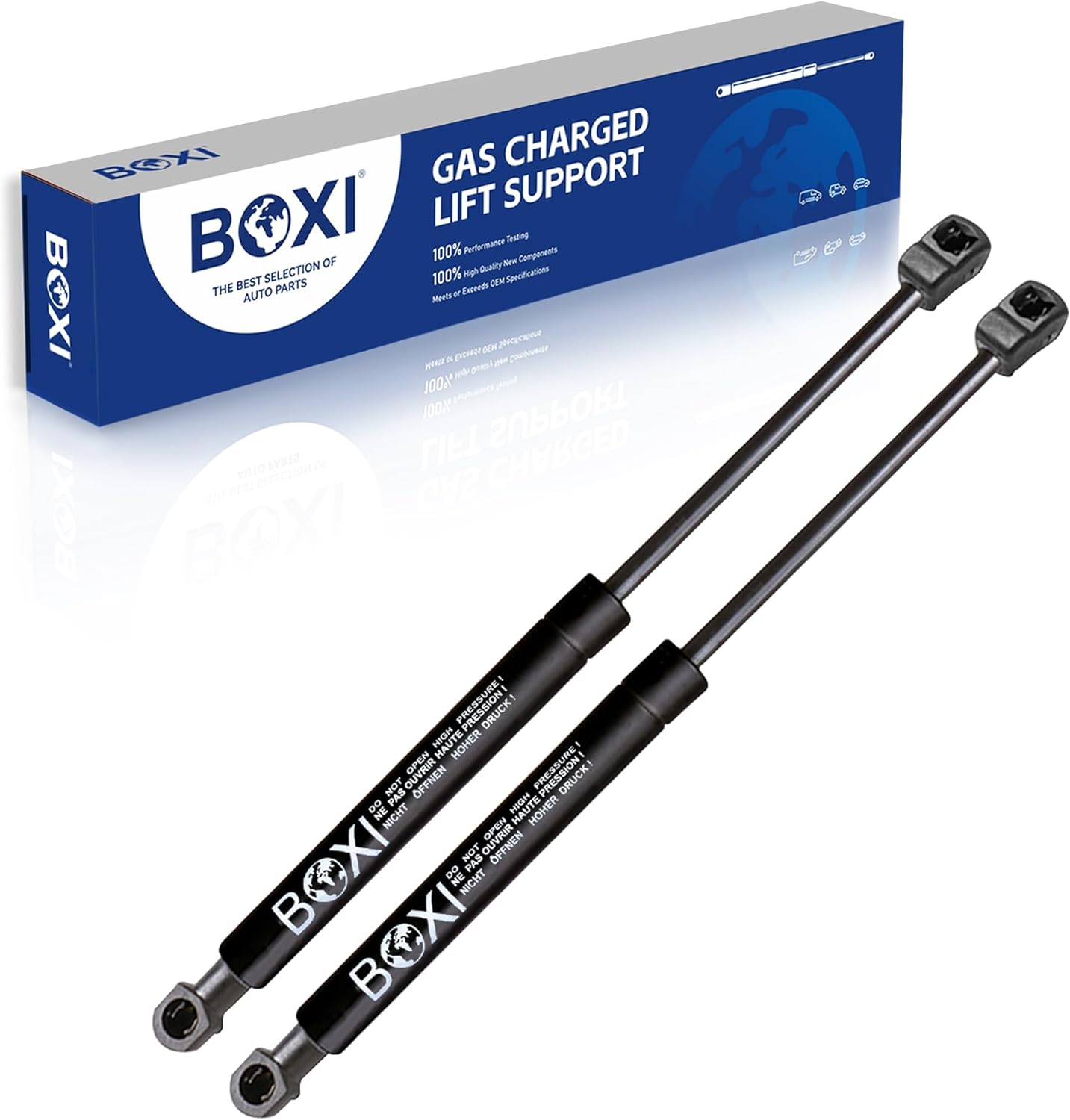 BOXI 2pcs Tailgate Lift Supports Gas Struts Shocks Springs fit for Toyota Matrix 2003 2004 2005 2006 2007 2008 Tailgate | Replace 6204 SG329013 6895002051