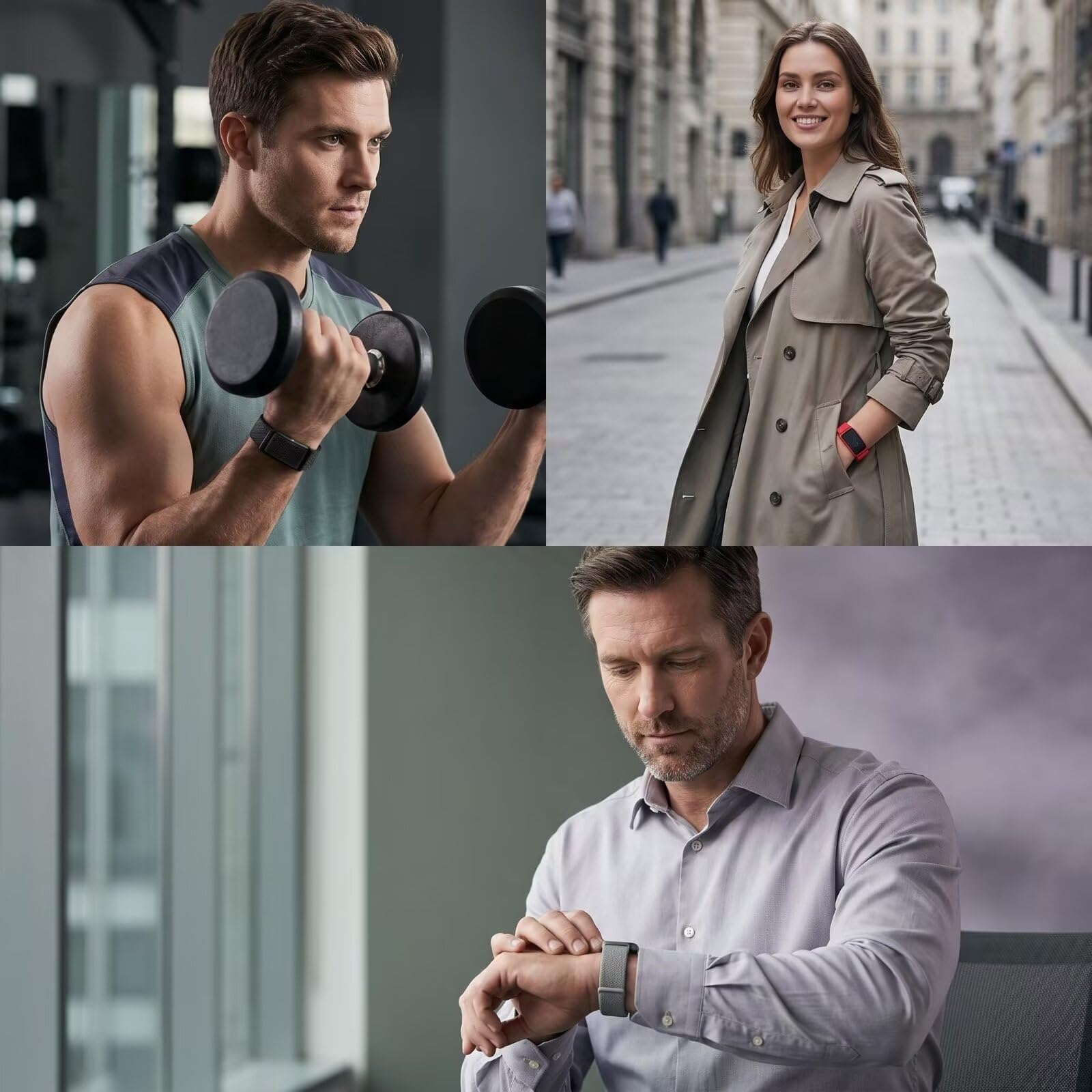 Pasek kompatybilny z Google Fitbit Air, tkany nylonowy pasek do zegarka, jednolity, wymienny pasek do zegarka sportowego.