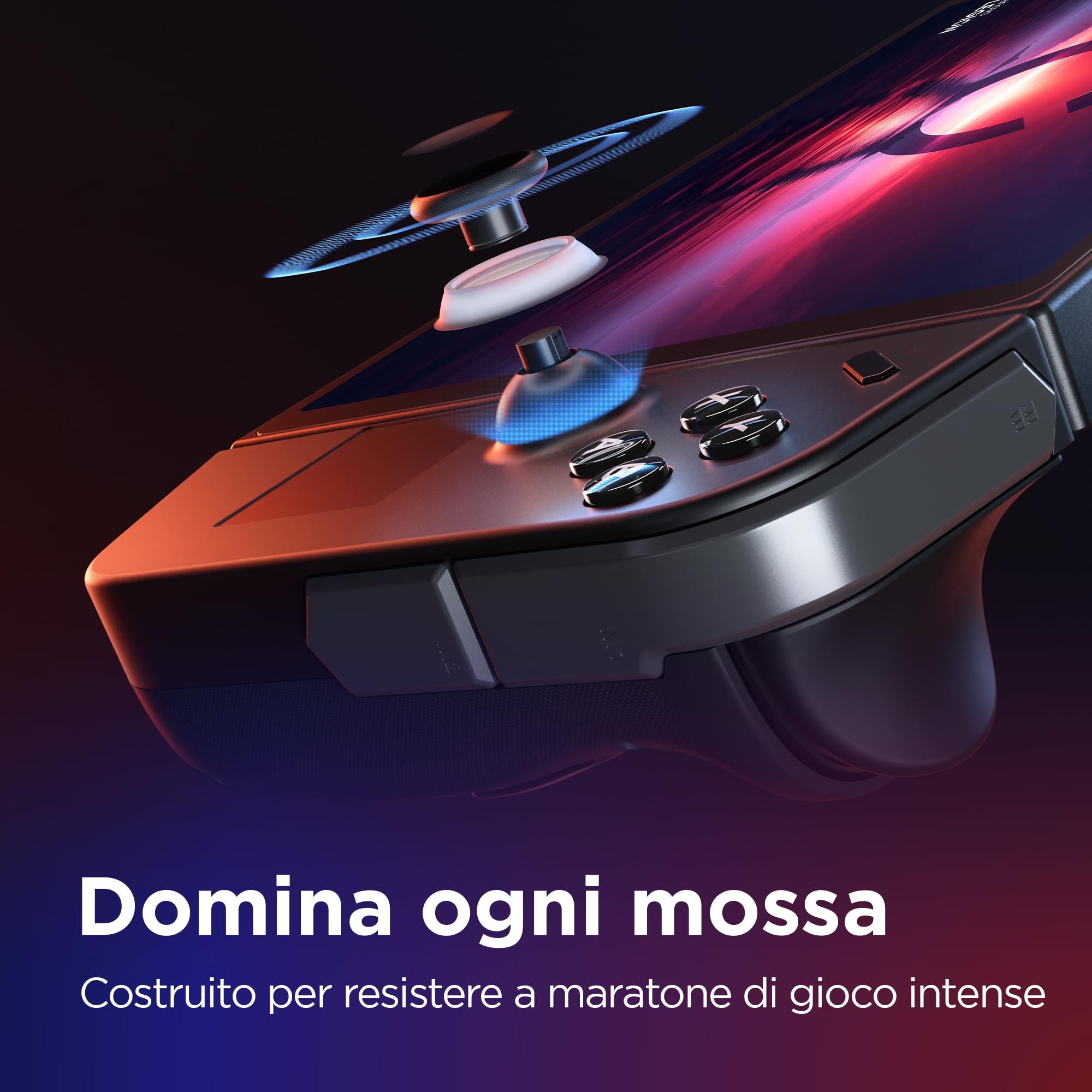 Lenovo Legion Go Console da Gaming- Display Touch 8.8" 2.5K, 144Hz (Processore AMD Ryzen Z1 Extreme, 1TB SSD, RAM 16 GB, WiFi 6E, Windows 11 Home) - Shadow Black