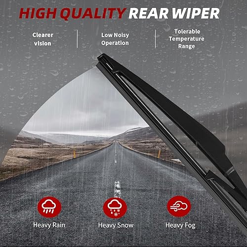 Vista 267 de OTUAYAUTO Brazo de limpiaparabrisas trasero - Reemplazo para Chevrolet Chevy Tahoe, Suburban, Cadillac Escalade & ESV, GMC Yukon & XL 2015-2020 OEM