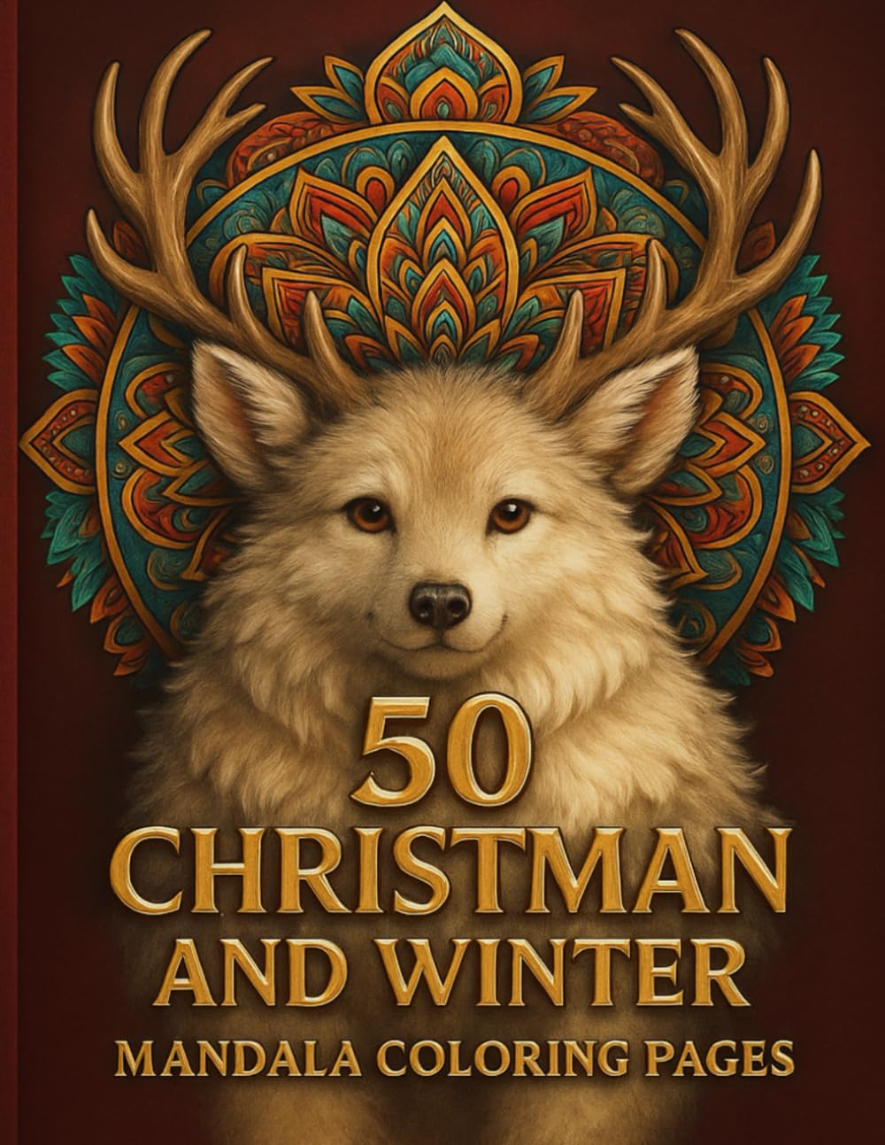 Winter Mandala Wonderland: 50 Christmas & Winter Coloring Pages: 50 Magical Christmas & Winter Scenes with Intricate Mandalas, Cozy Landscapes, and ... (Cozy Christmas Coloring Collection)