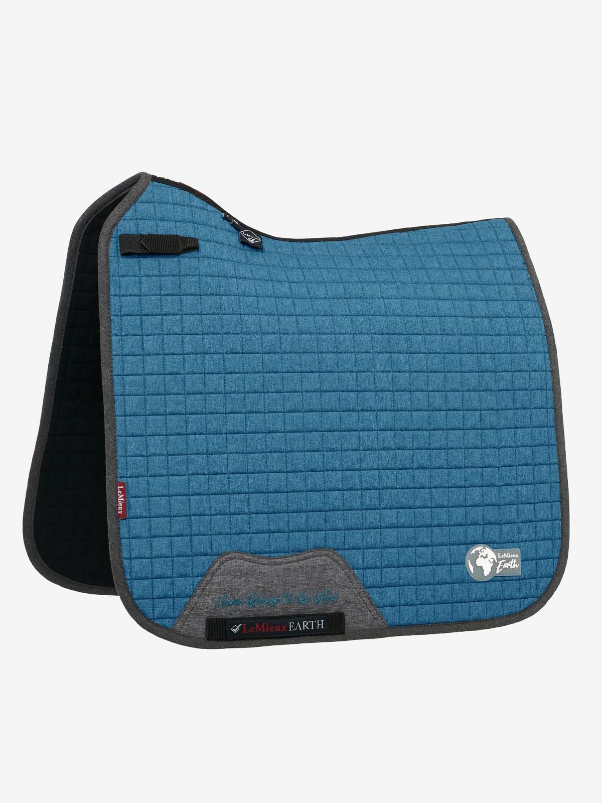 LeMieux Earth Dressage Tapis de selle de dressage Bleu océan