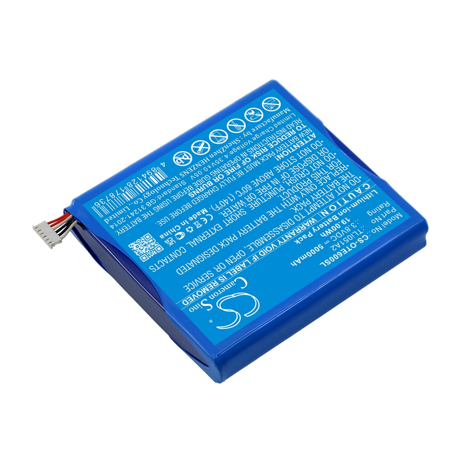 VI VINTRONS Battery for Alcatel EE60, EE60 4G, Y854VB, TLi051A2,