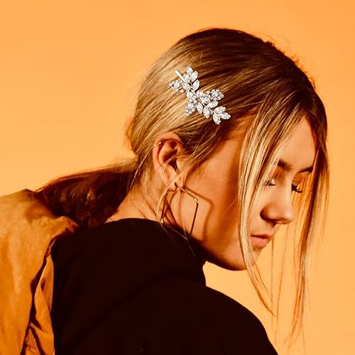 Miniatura 5 de 4 pinzas para el pelo de novia con diamantes de imitación, horquilla de boda, horquilla de novia de cristal, pasador de diamantes de imitación,