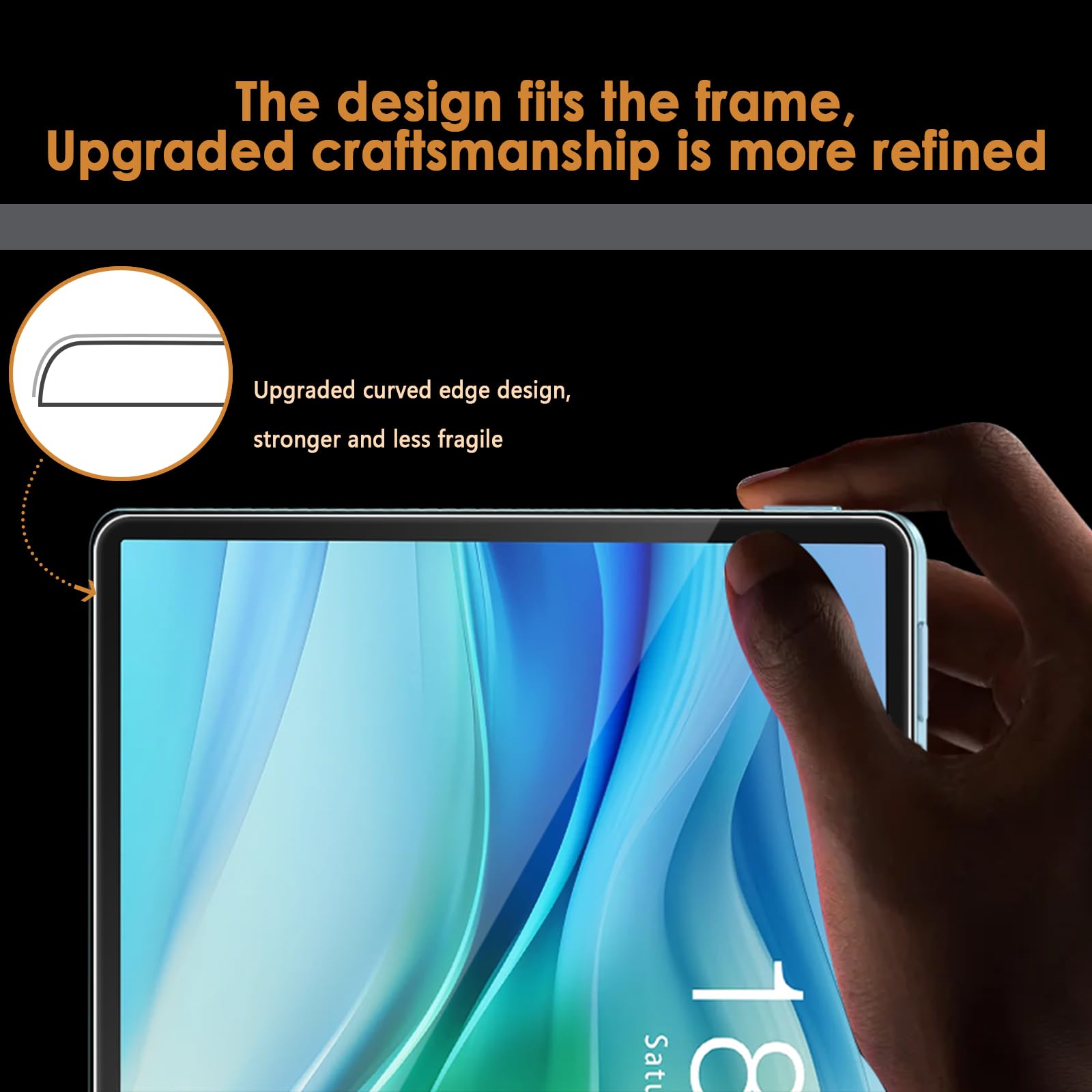 Pellicola Vetro Temperato IVoler Per Teclast P50/P50S/P50 Ai - 2 Pezzi, 9H - Foto 3