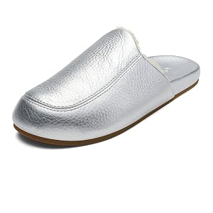 OLUKAI Konea Womens Shearling Leather Slipper Comfortable Soft Mule Versatile House Shoe for Lounge Wear Everyday